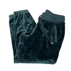 Athleta Dark Green Velour Joggers